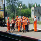 На житомирском вокзале усиленно продолжаются работы по электрификации участка «Житомир-Фастов». ФОТО
