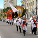 В Житомире католики торжественным шествием отметили праздник Тела и Крови Христа