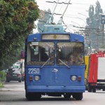 Житомир: В Житомире на улицу Котовского вернули троллейбус