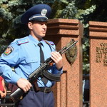 Общество: В Житомире почтили память милиционеров погибших при исполнении своих обязанностей. ФОТО