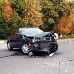 Надзвичайні події: Audi врезалась в «Жигули». Очередное ДТП в Житомире обошлось без жертв. ФОТО