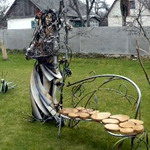В центре Житомира установят необычную кованую фигуру «Девушка-весна». ФОТО