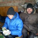 Общество: В Житомире организовали благотворительное питание для бездомных людей. ФОТО