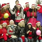 Общество: Парад помощников святого Николая устроили в Житомире