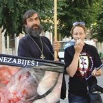 Подписи за запрет абортов собирали в Житомире активисты с Чехии и Словакии