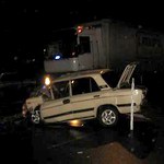 Надзвичайні події: ДТП в Житомире. На проспекте Мира столкнулось сразу три автомобиля. ФОТО