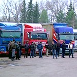 Гроші і Економіка: Полсотни фур готовы перекрыть границу Житомирской области с Беларусью