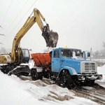 Ежедневно на уборку снега Житомир тратит 40 тыс. гривен. ФОТО