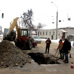 Місто і життя: Мороз ударил по трубам. В Житомире из-за погодных условий лопаются трубы водопровода