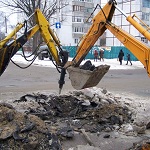 В Житомире продолжаются работы по ликвидиции прорывов водопровода. ФОТО