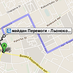Інтернет і Технології: На картах Google теперь можно проложить маршрут общественного транспорта в Житомире