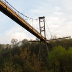 Місто і життя: Журналист-экстремал сделал фотографии Житомира с верхушки пешеходного моста