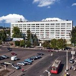 Визитка города отель «Житомир» превращается в очередной базар