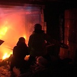 В Житомире мужчина сгорел в гараже, в котором жил