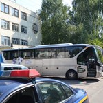 Подарок губернатора, детский автобус школы ДЮСШ попал в аварию