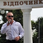 В Житомире в парке Гагарина состоялся концерт местных исполнителей. ФОТО