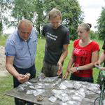 Житомирские студенты-историки на раскопках в Олевске нашли много предметов казацкой эпохи. ФОТО