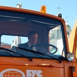 Для уборки города Житомир купил три машины оборудованные GPS-трекерами. ФОТО