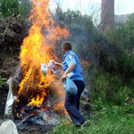 Общество: На Житомирщине сгорела крупная партия наркотиков стоимостью 300 тысяч гривен