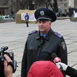 Милиция не будет применять силу к митингующим в Житомире, но накажет за провокации