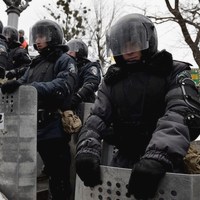 Милиция окружила Майдан в Киеве и начала штурм. ФОТО