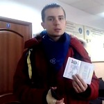 Иван Фурлет первый в Украине получил загранпаспорт за 170 гривен
