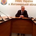 Начальник Житомирского УМВД провел переговоры с лидерами протестующих