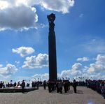 Город: В Житомире предложили отключить газ на Вечном огне у монумента славы