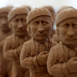 Шоколадный Путин уже продается в Житомире в кафе «Львовская мастерская шоколада». ФОТО