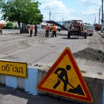 В Житомире проходит капитальный ремонт улицы Домбровского. ФОТО