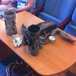 В зал Житомирского горсовета доставили осколки снарядов из зоны АТО. ФОТО
