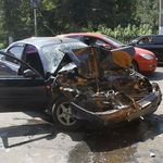 Надзвичайні події: В Житомире легковой автомобиль въехал в маршрутку, есть пострадавшие. ФОТО