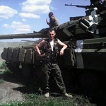 Війна в Україні: Десантники 95-й бригады показали трофейный танк Т-72, отбитый у террористов. ФОТО