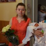 В Житомире 22-летняя переселенка из Донбасса родила мальчика. ФОТО