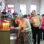 Люди і Суспільство: В Житомире, вслед за милиционерами, память погибших коллег почтили пожарные