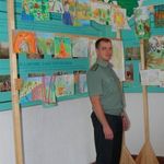 Житомирские лесники открыли выставку детских рисунков