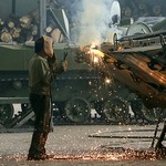 Війна в Україні: Житомирский бронетанковый завод начал работу в три смены. ФОТО