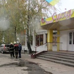 В Житомире сгорел склад продуктового магазина. ФОТО