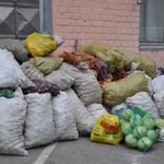 «Красный Крест» и житомирские школьники собрали для Луганщины 40 тонн продуктов