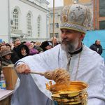 В канун Крещения в Свято-Михайловском соборе Житомира освятили воду. ФОТО