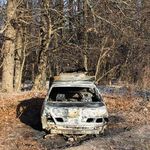Двое винничан убили жителя Житомира и сожгли его вместе с автомобилем. ФОТО
