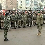 Новини України: Житомирские пограничники на три месяца отправились в зону АТО