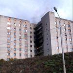 В Житомире брошенный на балкон окурок стал причиной пожара в общежитии