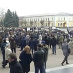 Активисты не дали коммунистам провести митинг в центре Житомира. ФОТО
