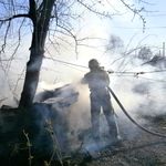 В Житомирской области, пытаясь потушить пожар, женщина получила тяжелые ожоги. ФОТО