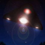 В ночь с пятницы на субботу в небе над Житомиром наблюдали НЛО. ФОТО