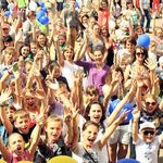 Місто і життя: 1 июня центр Житомира был заполнен сотнями радостных детей на празднике мороженого от компании «Рудь». ФОТО