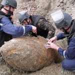 Надзвичайні події: В Житомирской области грибники нашли 250-килограммовую авиационную бомбу