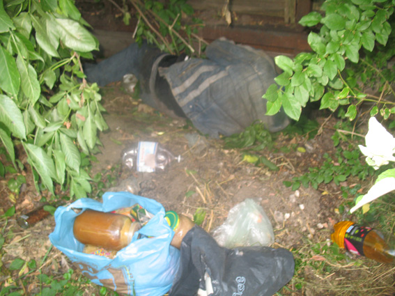 Кримінал: В Житомирской области нетрезвый похититель продуктов уснул на месте преступления