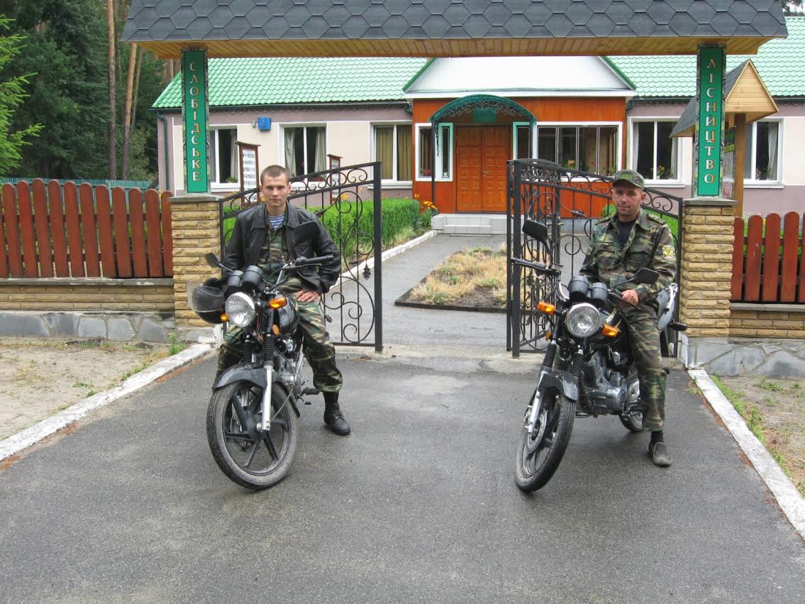 Новини України: Леса Житомирской области будут патрулировать на мотоциклах